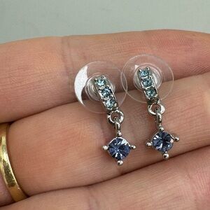 Beautiful M4M dainty dangle post earrings